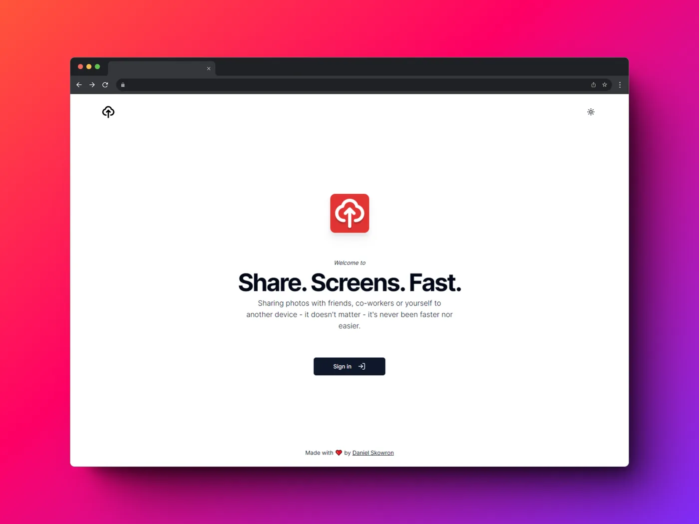 Share Screens Fast screenshot